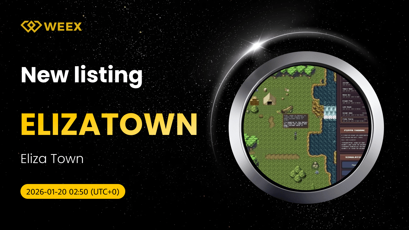 ELIZATOWN USDT هم اکنون زنده: سکههای الیزا تاون در سایت WEEX Spot فهرست شدند