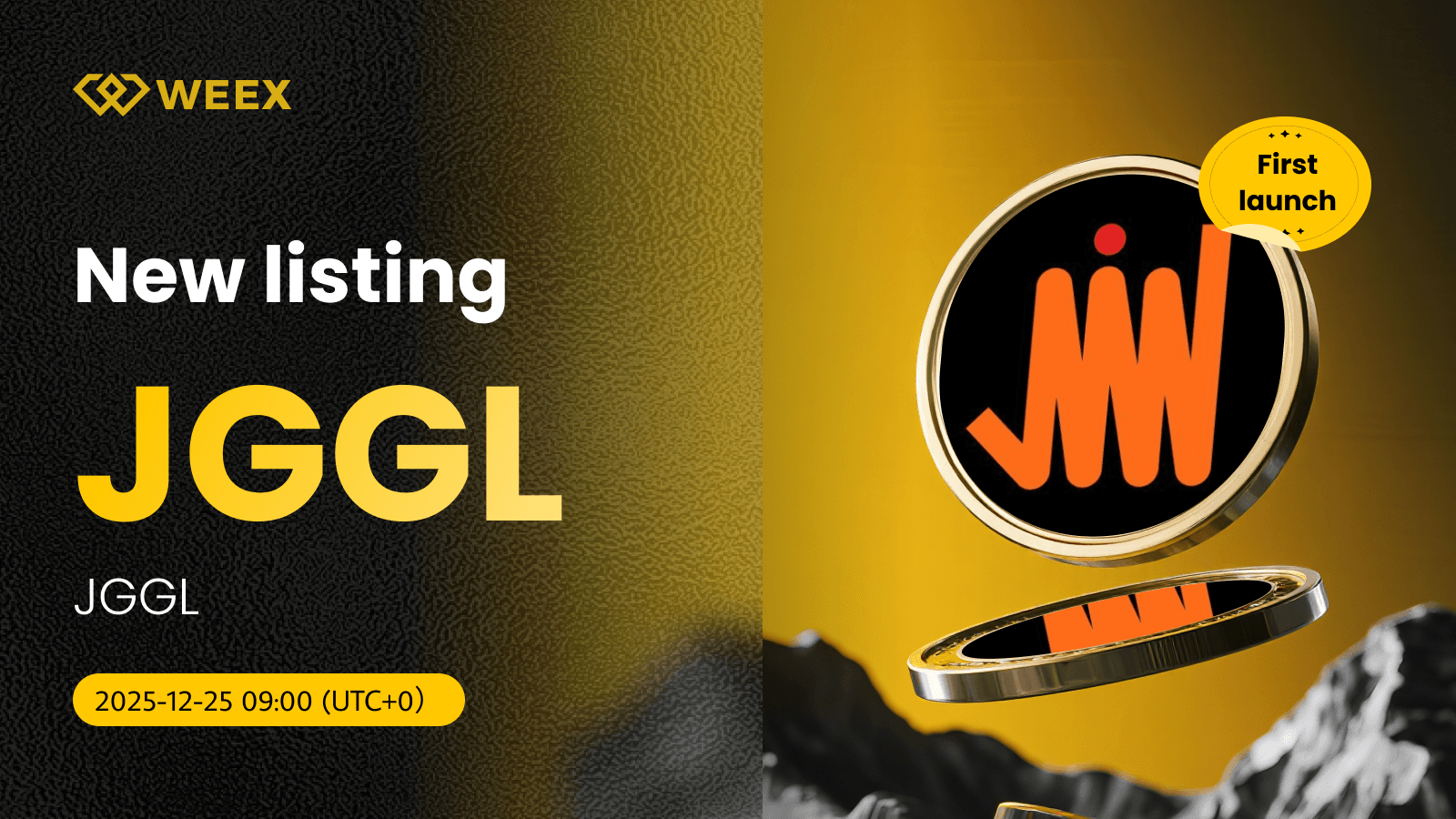 جفت معاملاتی لحظه‌ای JGGL USDT اکنون در WEEX موجود است