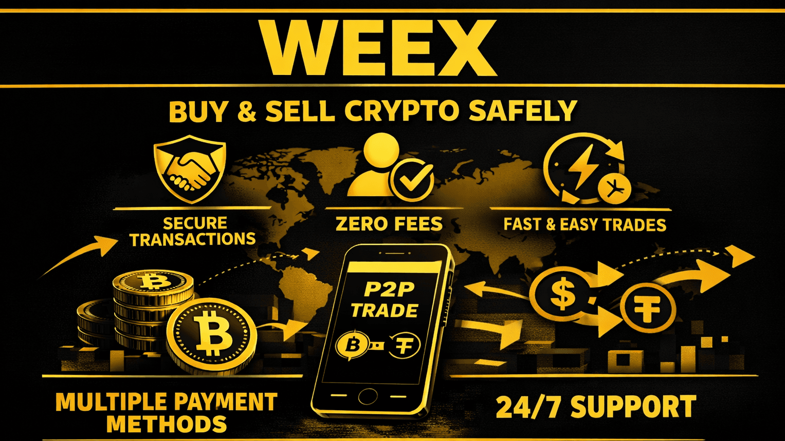 چگونه در بازار P2P در کشورهای مستقل همسود (CIS) معامله کنیم