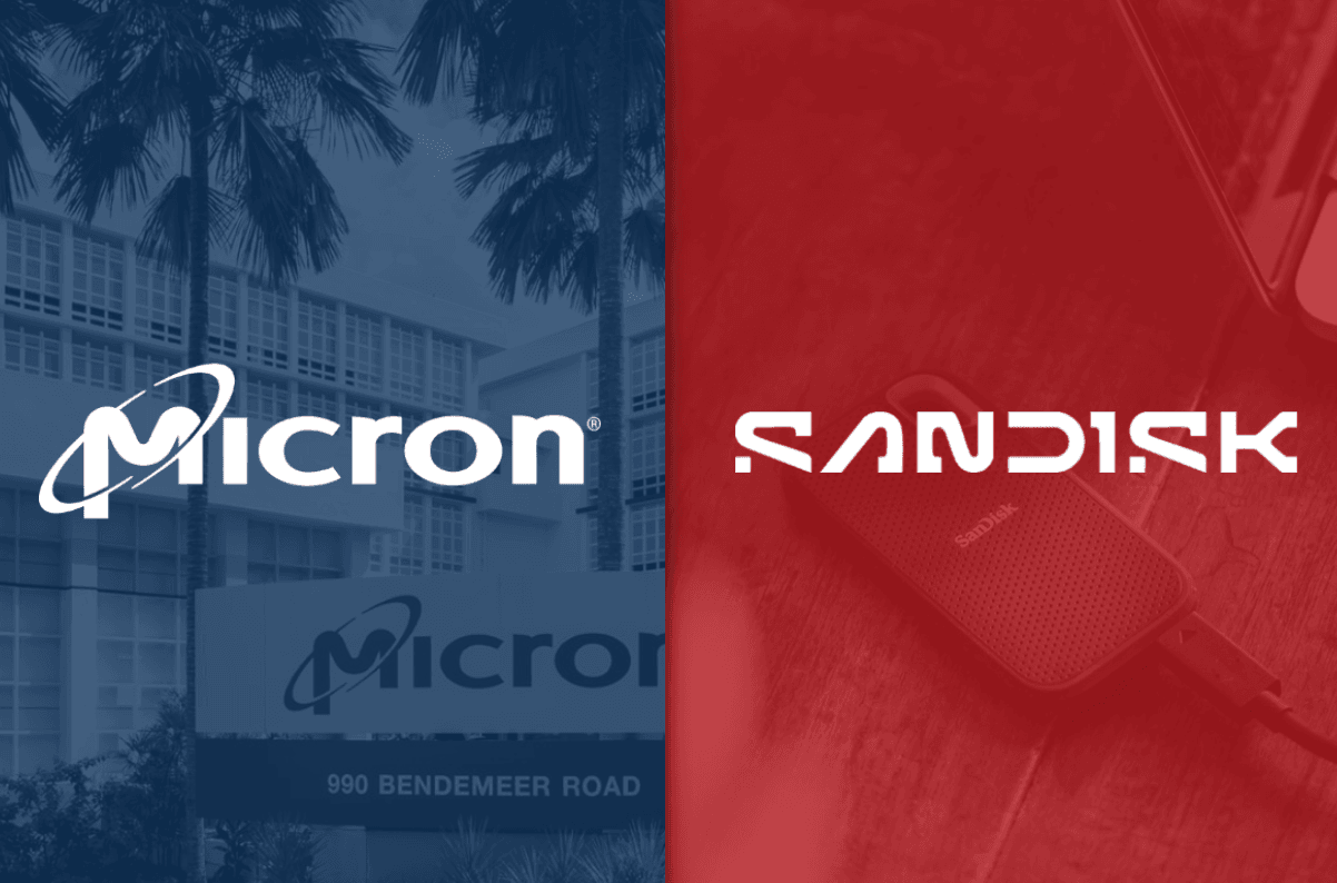 سهام Sandisk در برابر Micron: پس از سقوط اخیر، کدام غول حافظه هوش مصنوعی خرید بهتری است؟