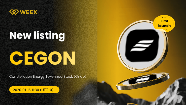 تجارت CEGON USDT: سکه انرژی کنتلستیشن (Ondo) در بازار WEEX