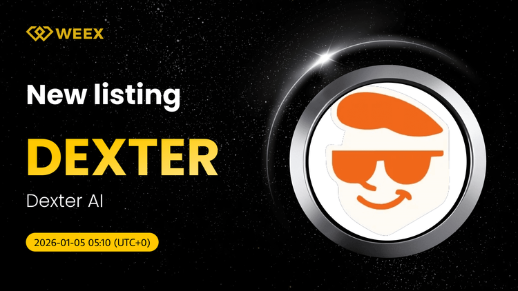معاملات زنده USDT با DEXTER در WEEX: فهرست هوش مصنوعی دکستر