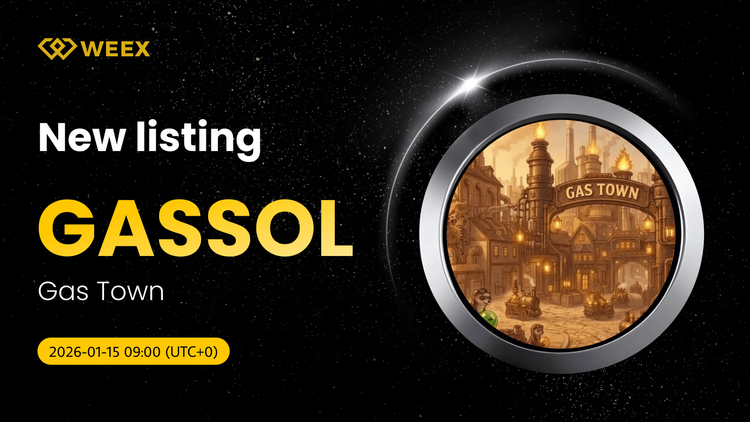 گسول، تتر: سکه گس تاون (GASSOL) در فهرست WEEX Spot قرار گرفت