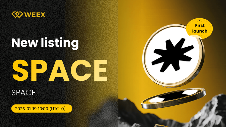 جفت ارز معاملاتی اسپیس (SPACE USDT) در صرافی ویکس (WEEX) فهرست شد.