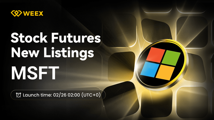 لیست شدن قرارداد دائمی MSFT USDT در معاملات آتی WEEX