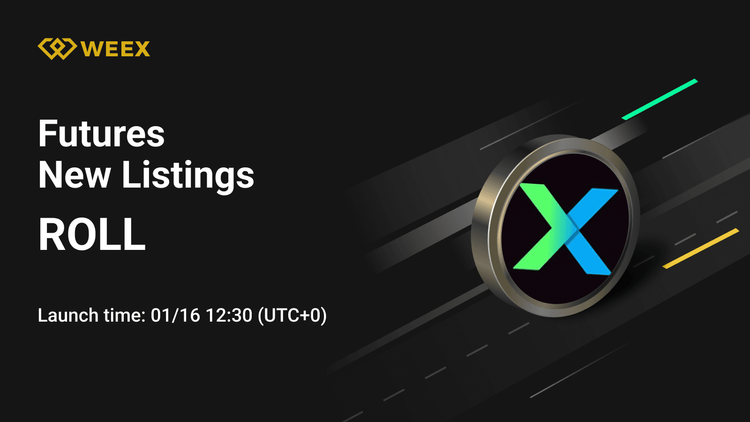 لیست جدید قراردادهای آتی WEEX: قرارداد دائمی RollX (ROLL) USDT