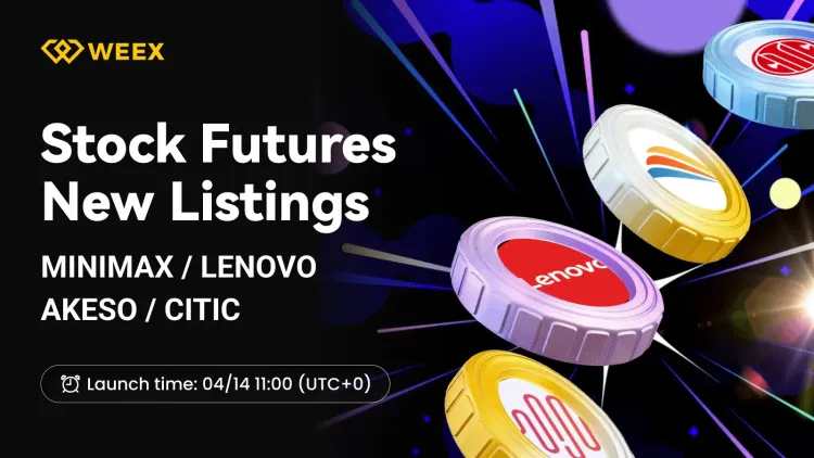 WEEX Futures Lists LENOVO USDT & US Stock Perpetuals