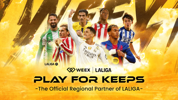 WEEX × LALIGA شریک می‌شود تا نظم و انضباط حرفه‌ای را از فوتبال به معاملات ارزهای دیجیتال بیاورد